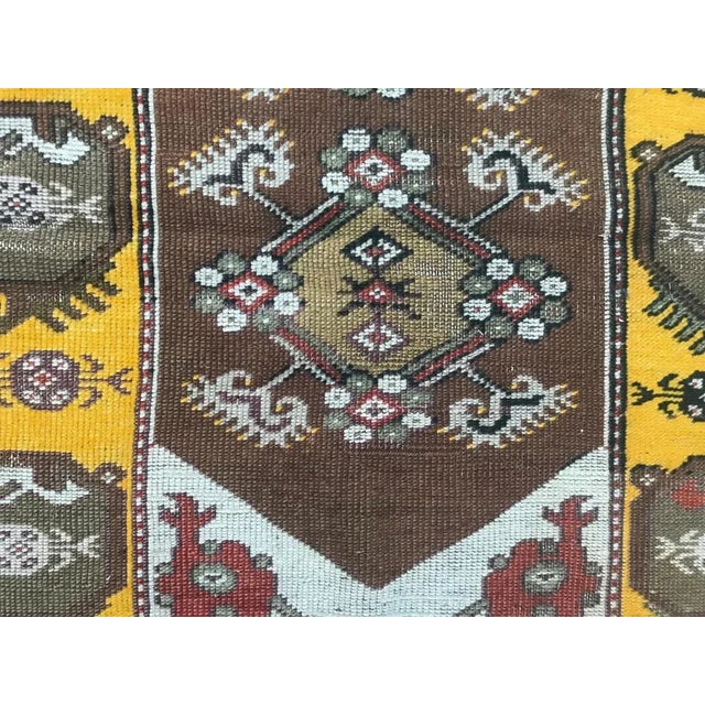 Vintage Turkish Konya Rug For Sale - Image 9 of 13