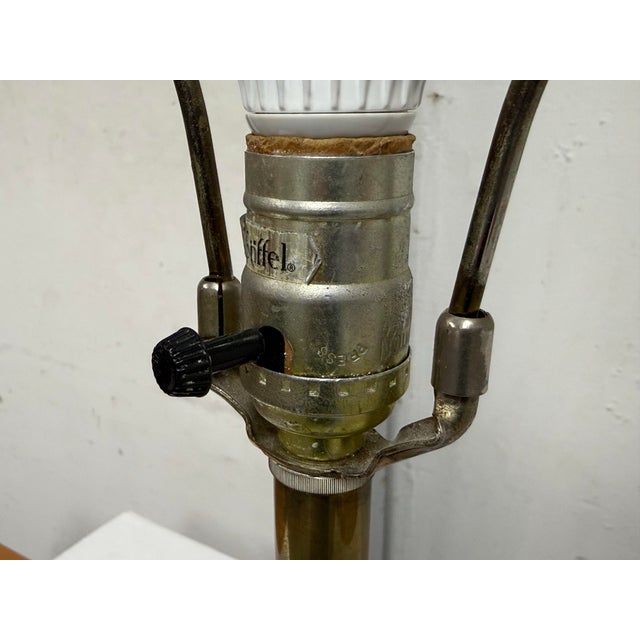 Metal Late 20th Century Stiffel Brass Table Lamp For Sale - Image 7 of 12