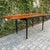 Brick Red 1970s Restored Danish Modern Rosewood Drop Leaf Expandable Writing Desk For Sale - Image 8 of 9