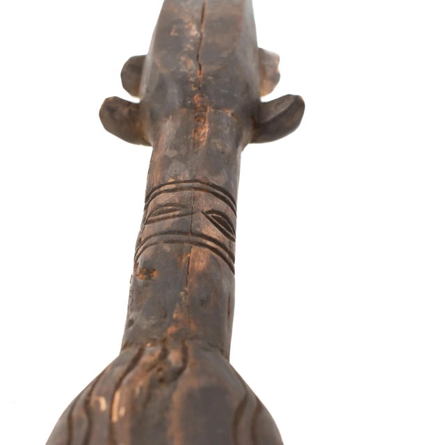 Dark Gray Early 20th Century Dan Wunkirile Ceremonial Spoon Côte d'Ivoire For Sale - Image 8 of 8
