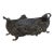 Metal Jardiniere Planter Rococo Style Scrollwork Footed Centerpiece Bowl 4957b For Sale