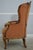French Pair of Louis XV Style Carved Bergere Wing Chairs For Sale - Image 3 of 18