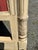Wood French Provincial Style Carved Wood King Headboard With Checked Fabric For Sale - Image 7 of 12
