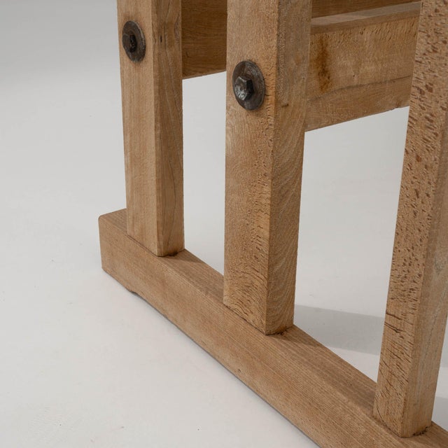 20th Century Belgian Wooden Work Table For Sale - Image 13 of 18