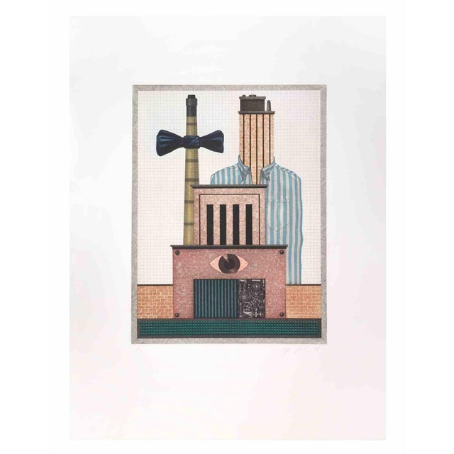 Brauerei is a contemporary artwork realized by the artist Fifo Stricker in 1985. Mixed colored aquatint and etching. This...