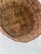 19th Century Traditional Hand-Woven Northeastern American Wood Splint Gathering Basket. For Sale - Image 10 of 11