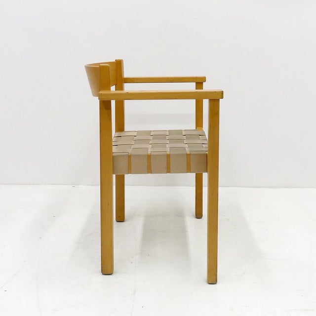 Mid-Century Modern Set of 8 Dining Chairs by Axel Larsson for Balzar Beskow, 1970 For Sale - Image 3 of 10