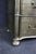 Silver Ethan Allen Serpentine Three-Drawer Chest in Metallic Finish For Sale - Image 8 of 13