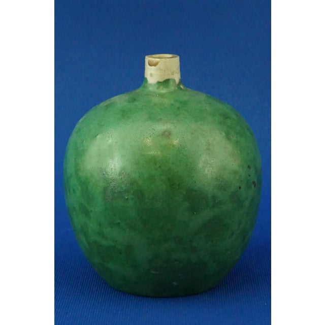 20th Century Art Nouveau Stoneware Lamp Base by Raoul Lachenal, France, 1920s For Sale - Image 3 of 12