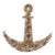 Vintage Seashell Encrusted Anchor For Sale