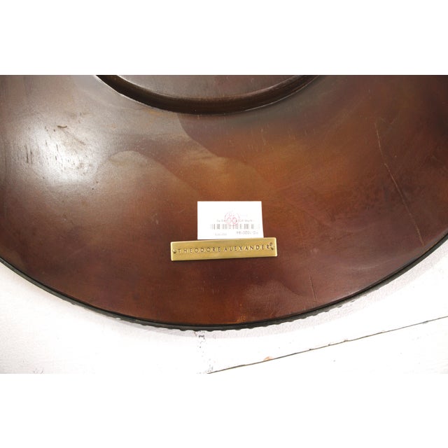 Vintage Theodore Alexander Pedestal Side Table For Sale - Image 13 of 14