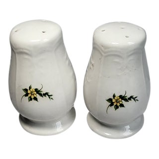 Vintage Porcelain Salt & Pepper Shakers For Sale