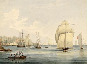 William Markham, Regatta at Cowes, Isle of Wight, Watercolour