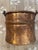 Rustic European Antique Handcrafted Copper Bucket Pal Riveted Dovetail Features For Sale - Image 3 of 10