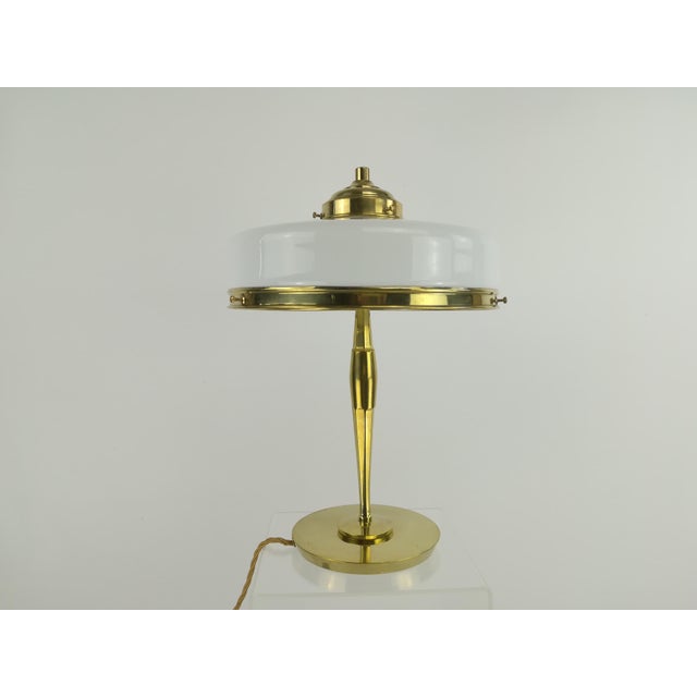Gold French Table Lamp, 1930s For Sale - Image 8 of 8