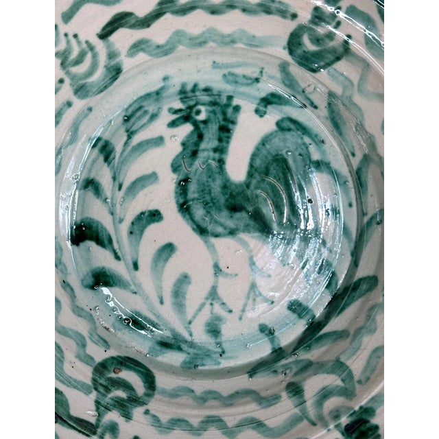 Spanish Fajalauza Ceramic Lebrillo Bowl For Sale - Image 4 of 6