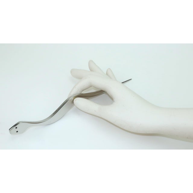 Alessi Giulio Iacchetti 'Bis' Snake Letter Opener, 2013 For Sale - Image 14 of 14
