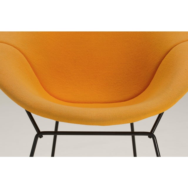 Diamond Chair in Yellow Upholstery by Harry Bertoia for Knoll International, 1950s For Sale - Image 14 of 18