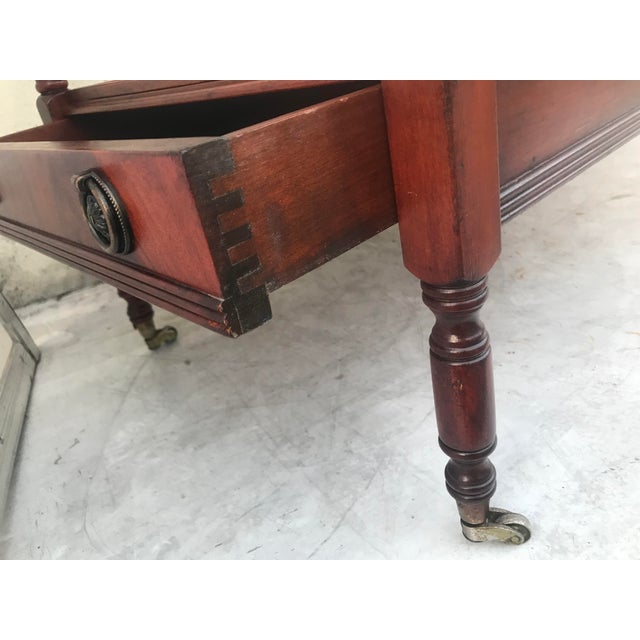 Bar on Wheels with Marquetry, 1950s For Sale - Image 4 of 18