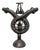 Emblem with Two-Headed Serpent, Spider and Double Gong from Royal Bamoun For Sale