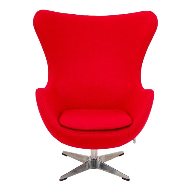 Arne Jacobsen Style Egg Chair For Sale