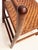 Early 20th Century Set of Four American Colonial Revival Hand-Painted Armchairs, Woven Splint Seats For Sale - Image 12 of 16