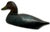 Excellent Large Size Antique American Hand Carved & Oil Painted Wood Duck Hunters Working Decoy 18 Inches Long For Sale - Image 15 of 18
