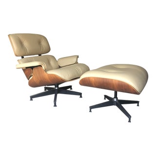 Eames Lounge Chair & Ottoman For Sale
