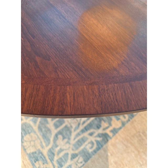 Ralph Lauren Mahogany Pedestal Table Dining Table For Sale - Image 16 of 18