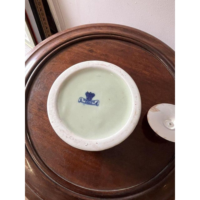 Black Imari Pattern Biscuit Barrel For Sale - Image 8 of 9