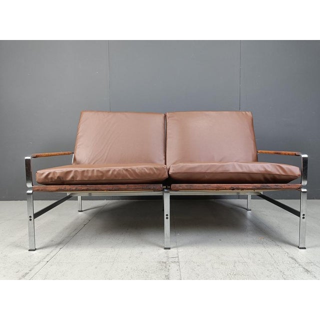 1960s Vintage FK 6720 Sofa by Fabricius & Kastholm for Kill International, 1960s For Sale - Image 5 of 14