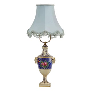 Porcelain Table Lamp For Sale