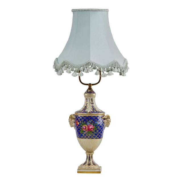 Porcelain Table Lamp For Sale