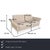 The freistil Rolf Benz 141 three-seater is more than just a sofa – it's a calming presence in the room. The light beige of...