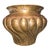 Mid-Century Italian Hammered Brass Swirl Jardinière by Egidio Casagrande - Model 1010 For Sale