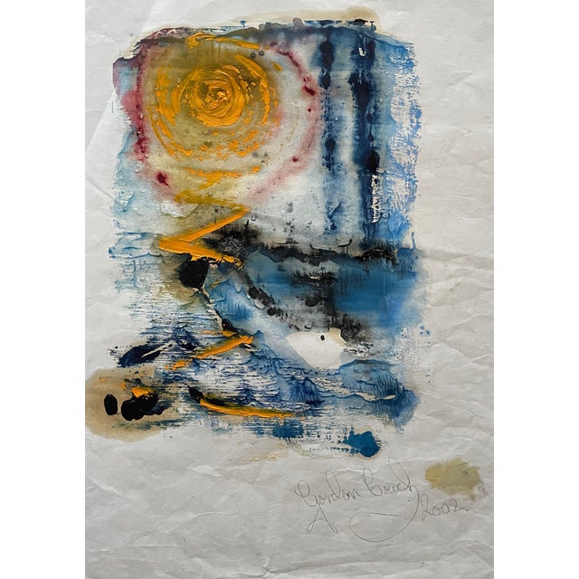 "Abstract Seascape 1" Contemporary Original Painting by Gordon Couch For Sale