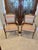 French Art Nouveau Fauteuils Manner of Majorelle - A Pair with divine upoholstery sold as found in very good condition.