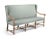 Leyland Bench in Gray For Sale - Image 4 of 7