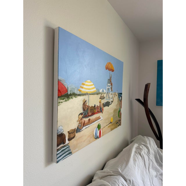"On a Cloudless Day" Original Modern Oil Painting, by Jennifer Hohlfelder For Sale In Denver - Image 6 of 8