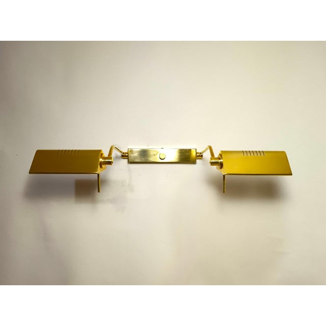 Mid-Century Dual Articulated Brass Sconce from Luci Italia, 1980s For Sale - Image 17 of 17