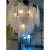 Contemporary Alabaster Strips Murano Glass Chandelier by Simoeng For Sale - Image 3 of 11