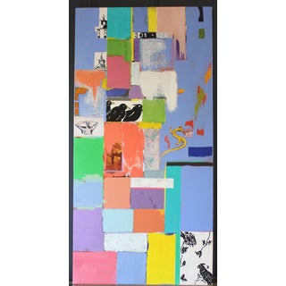 Kendra Dennis Mixed Media Painting on Canvas For Sale