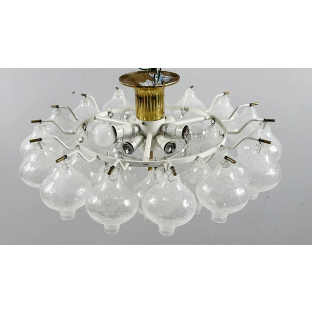 Austrian Tulip Pendant Lamp by J.T. Kalmar, 1970s For Sale - Image 13 of 18