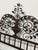 Late 20th Century Queen Size Wrought Iron Botanical Scrollwork Headboard For Sale - Image 5 of 12