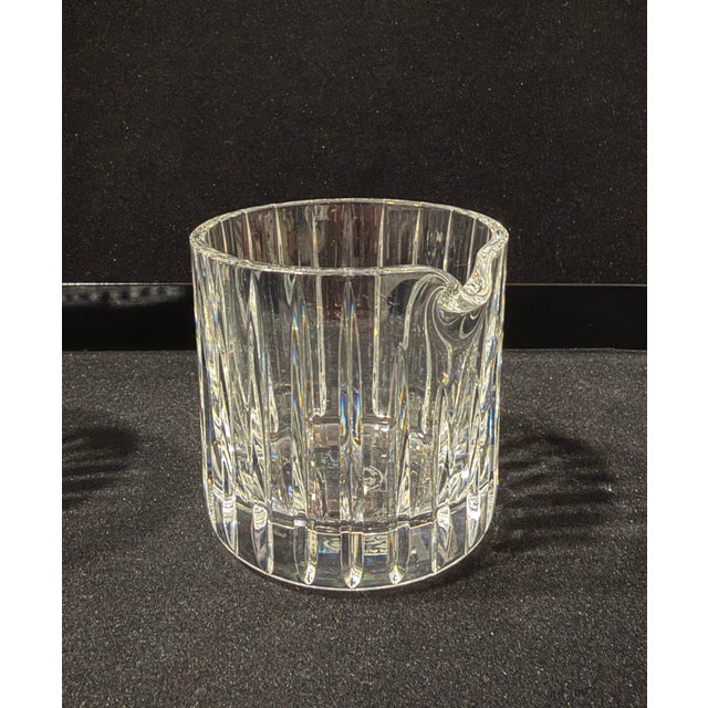 2010s Set of Baccarat French Crystal Harmonie Creamer and Sugar For Sale - Image 5 of 7
