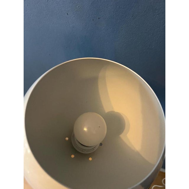 Vintage Space Age White Arc Wall Lamp from GEPO For Sale - Image 12 of 13