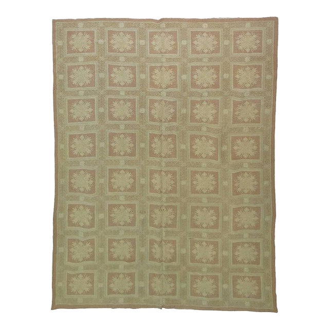 Vintage Spanish Needlepoint - 6'2" x 9'10" For Sale