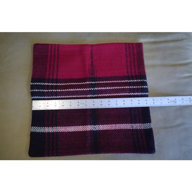 Mid 20th Century Vintage Turkish Kilim Pillow Cover For Sale - Image 5 of 9