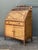Vintage Tortoise Burnt Rattan Drop Front Desk For Sale - Image 10 of 12