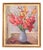 Gunnar Larsson, Flowers, 1950s, Oil on Canvas, Framed For Sale